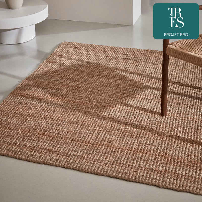 Tapis Madelin en jute naturel 160x 230 cm