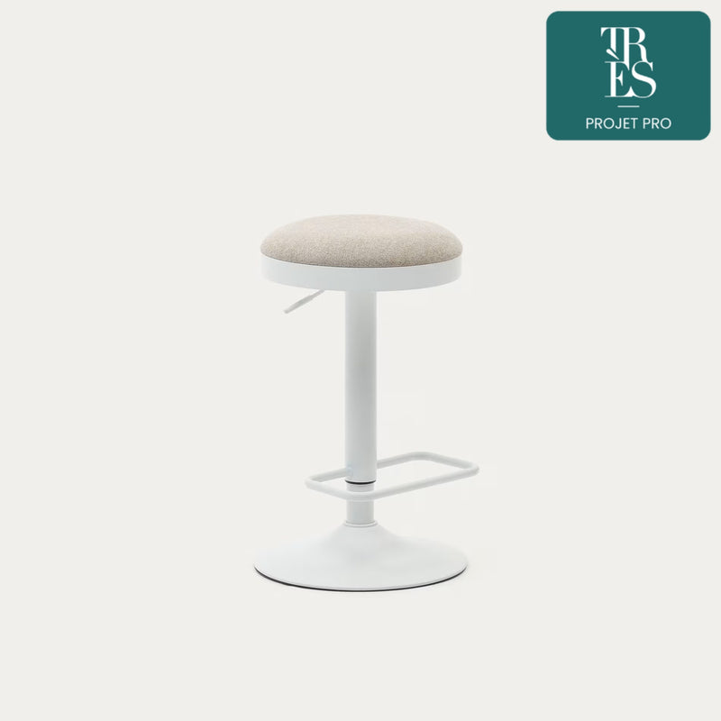 Tabouret Zaib, Hauteur 58-80 cm - Kave Home