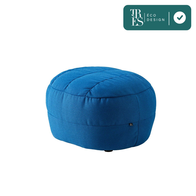 Pouf REEF en tissus plastique recyclé