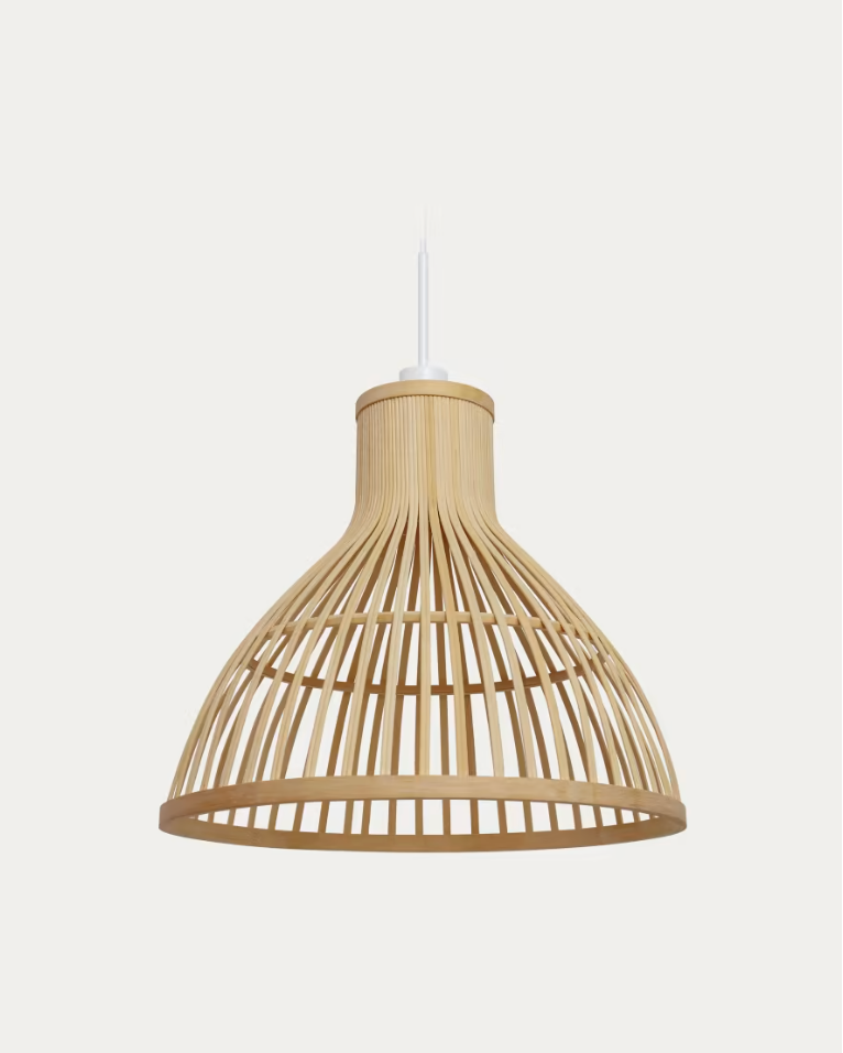 Nathaya abat-jour pour suspension en bambou finition naturelle Ø 46 cm
