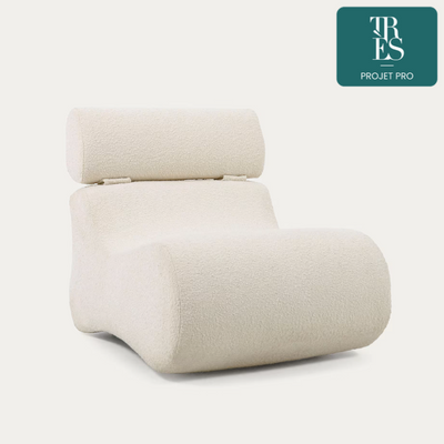 Fauteuil Club blanc