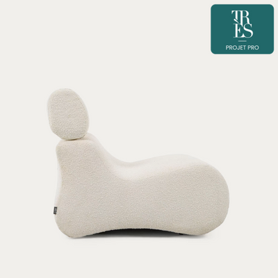 Fauteuil Club blanc