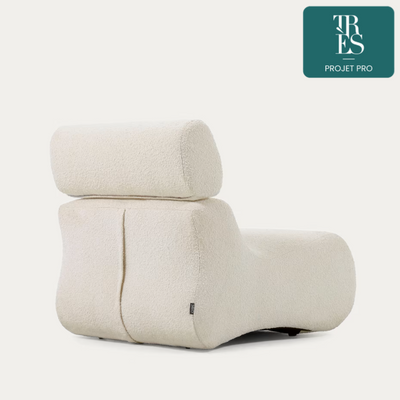 Fauteuil Club blanc