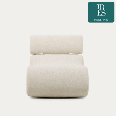 Fauteuil Club blanc