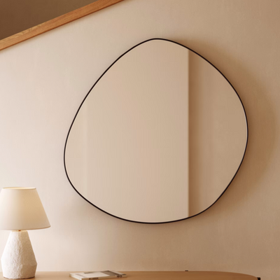 Miroir Anera en acier 93 x 90 cm