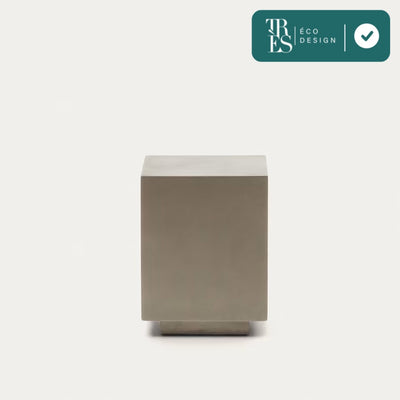 Table d'appoint Rustella en ciment - 35 x 35 cm