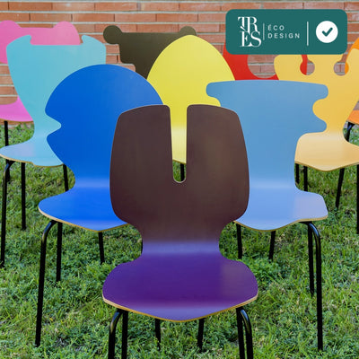 Les 10 chaises colorés Tsé&Tsé