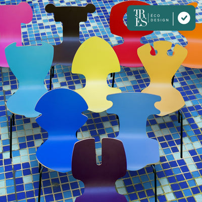 Les 10 chaises colorés Tsé&Tsé