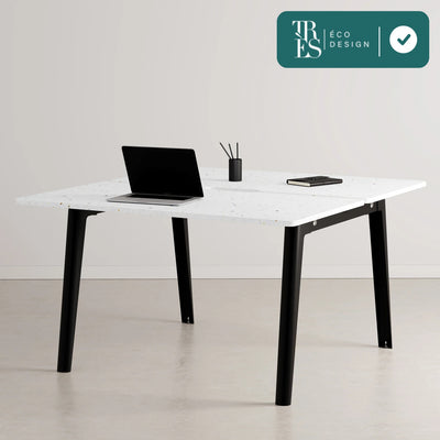 Bureau open–space NEW MODERN en plastique recyclé - 2 places