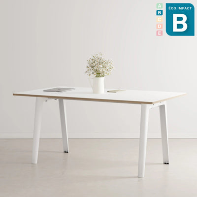 Table New Modern 8 personnes, en bois, Long. 190 cm