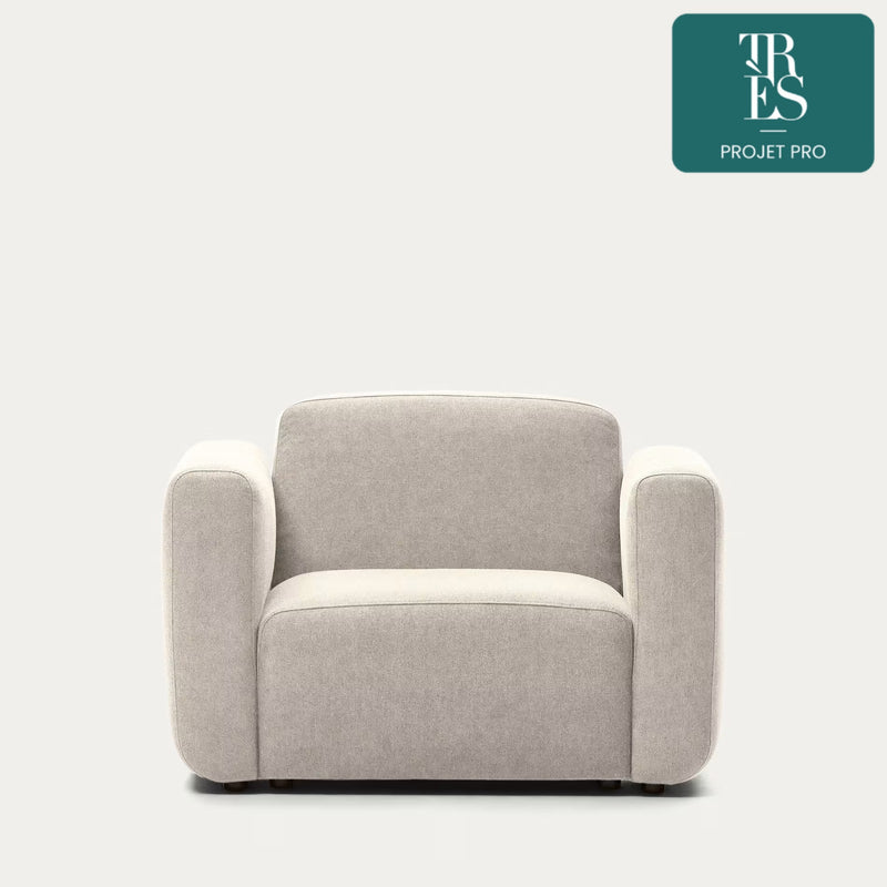 Fauteuil modulable Neom beige