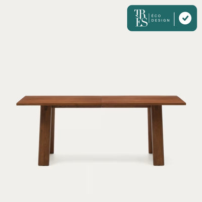 Table extensible Arlen en bois de chêne 200 (250)x95 cm