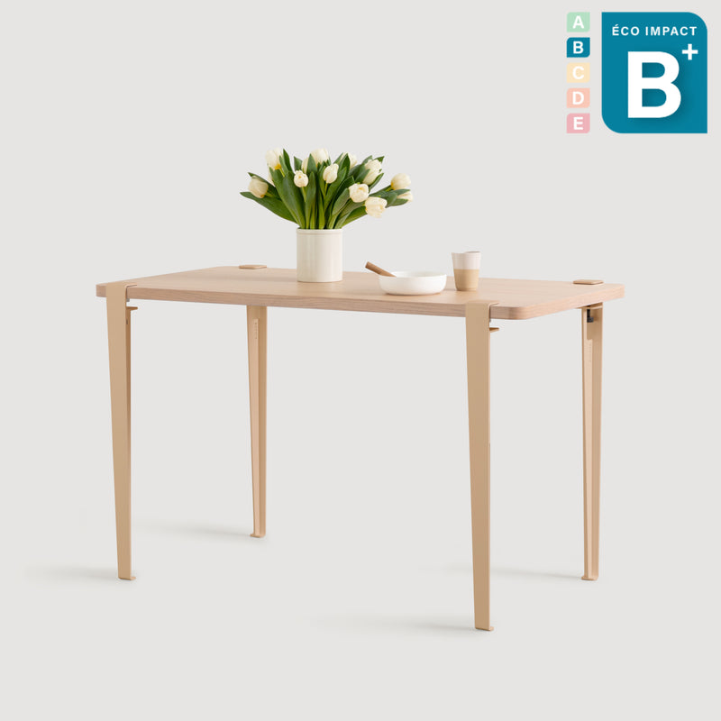 Table ou Bureau Lobo en bois, 120 x 60cm - TIPTOE x HEJU