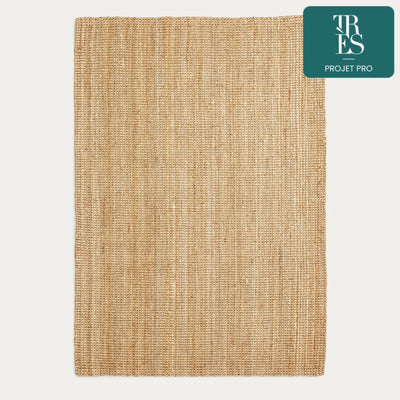 Tapis Madelin en jute naturel 160x 230 cm