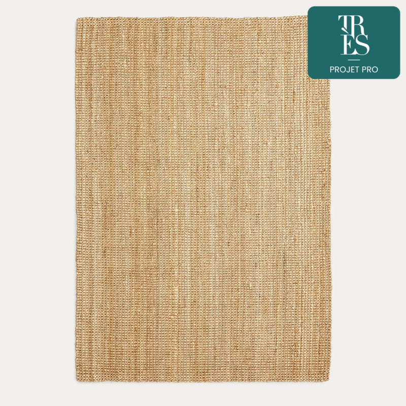 Tapis Madelin en jute naturel 200 x 300 cm