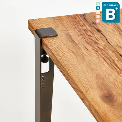 Table/Bureau Lobo en bois, Dim. 120 x 60cm