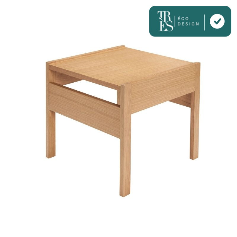 Table d’appoint Forma en bois de chêne