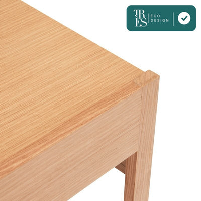 Table d’appoint Forma en bois de chêne