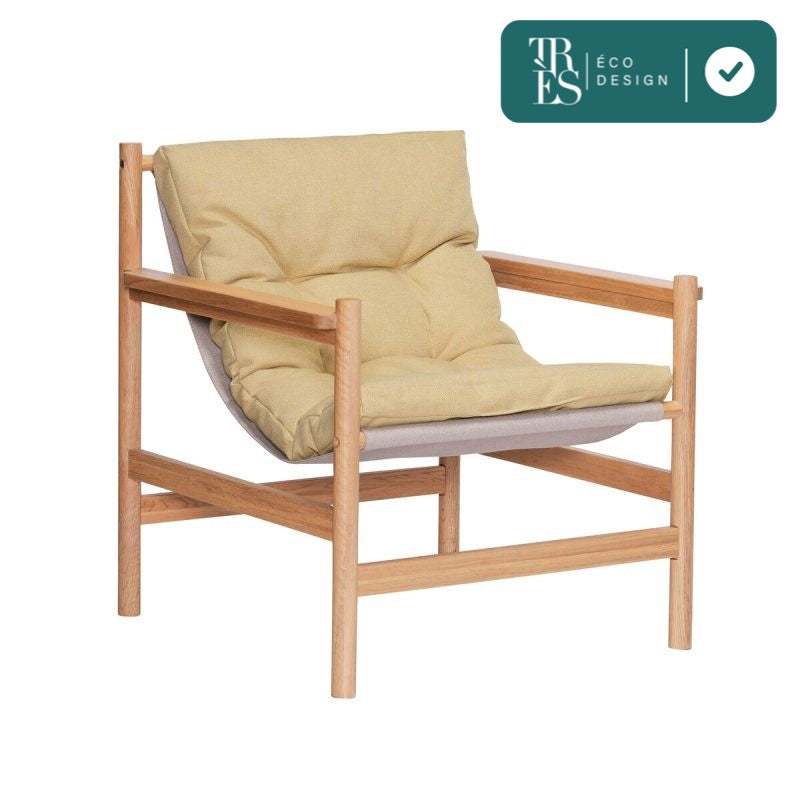 Fauteuil et repose-pied Heritage