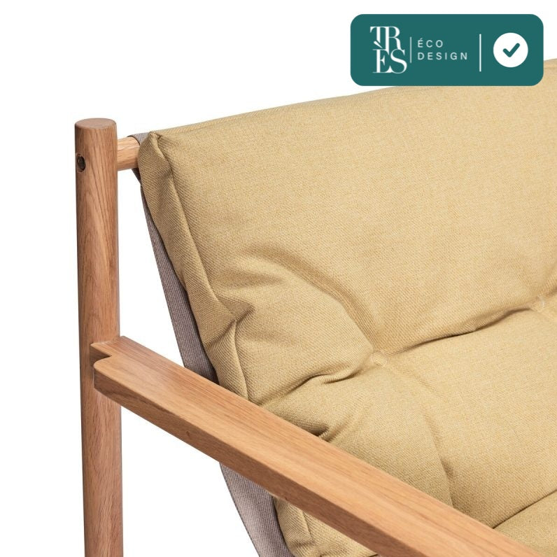 Fauteuil et repose-pied Heritage