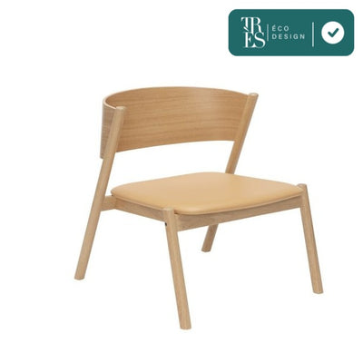 Fauteuil oblique en bois FSC