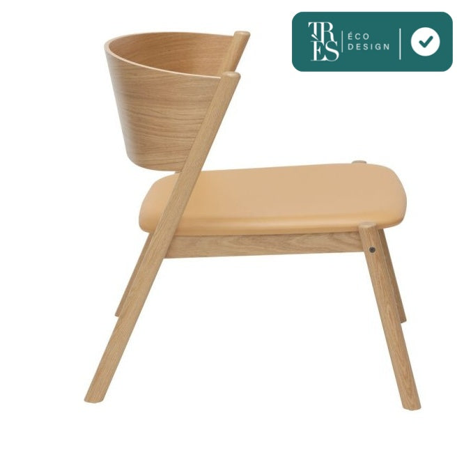 Fauteuil oblique en bois FSC