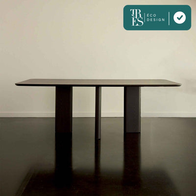 Table à manger rectangulaire "Joe"- Dim. 180 à 260 cm