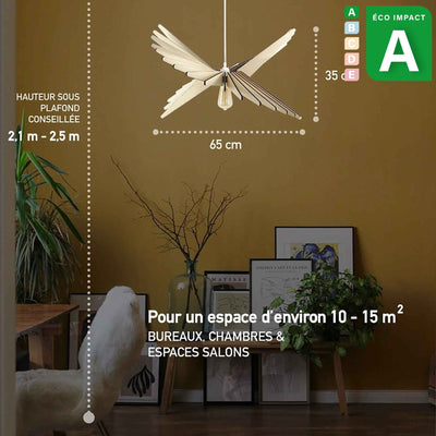 Supension Albatros en bois certifié FSC