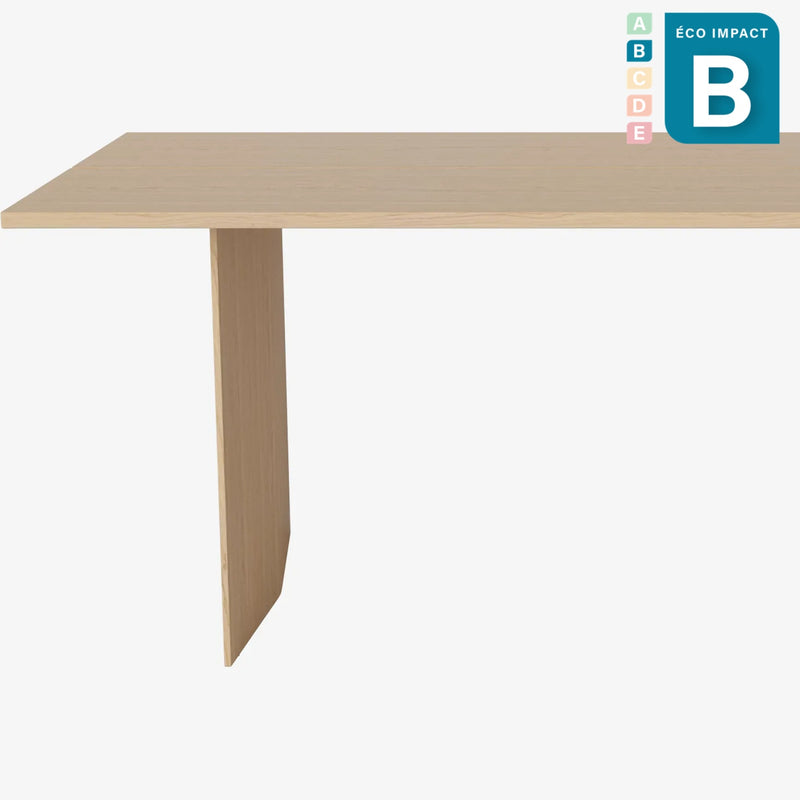Table Alp en bois durable 8 ou 10 personnes, Long. 200cm ou 260cm