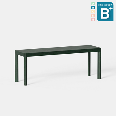 Banc Galta en bois massif, Long. 120 ou 180cm