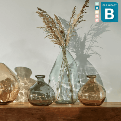 Petit vase Brenna en verre recyclé