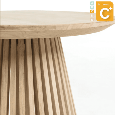 Table d'appoint Jeanette Ø 50 cm, bois massif durable