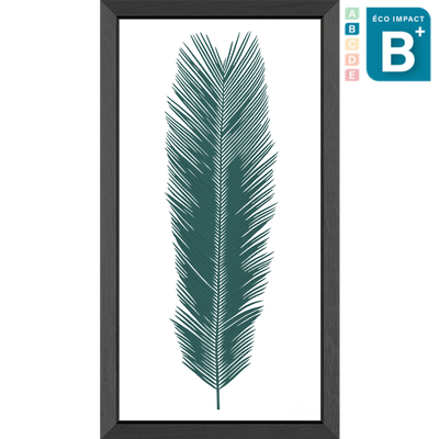 Cadre herbier tropical Cycas - 2 tailles