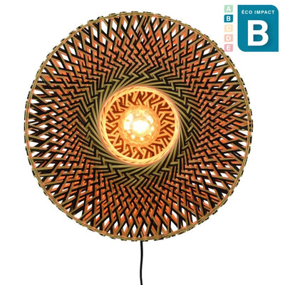Applique Bali en bambou, ⌀ 44, 60 ou 87 cm