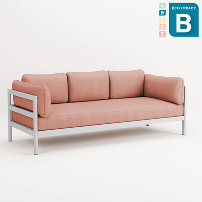 Canapé éco-conçu EASY, 3 à 4 places, 225 x 90 cm