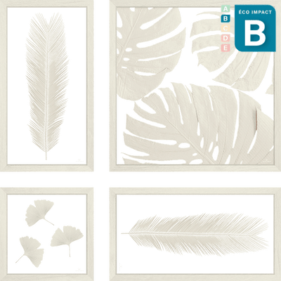Cadre composition d'herbiers - Numéro 2, Long. 90x90cm