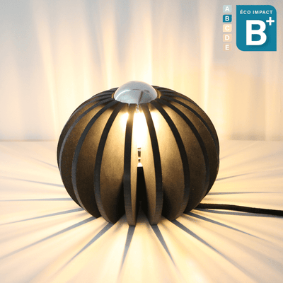 Lampe à poser Wrecking Ball ⌀ 20cm, RIF Bois